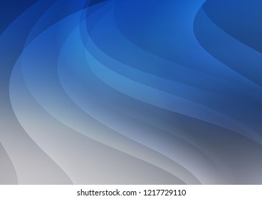 Light BLUE vector layout with flat lines. Glitter abstract illustration with colored sticks. The pattern can be used as ads, poster, banner for commercial.