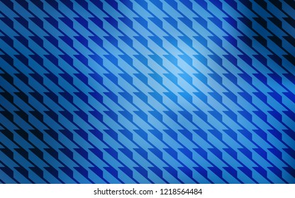 Light BLUE vector layout with flat lines. Modern geometrical abstract illustration with Lines. Pattern for ad, booklets, leaflets.