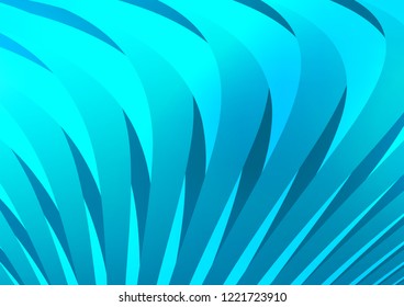 Light BLUE vector layout with flat lines. Blurred decorative design in simple style with lines. The pattern can be used for busines ad, booklets, leaflets