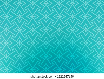 Light BLUE vector layout with flat angular lines. Shining colored illustration with narrow lines. Best design for your ad, poster, banner.