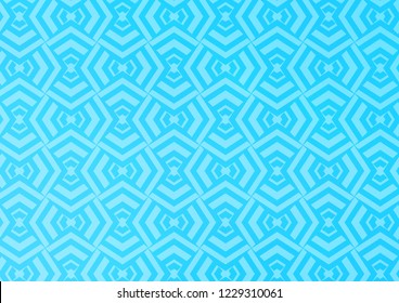 Light BLUE vector layout with flat lines. Lines on blurred abstract background with gradient. Best design for your ad, poster, banner.