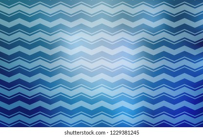 Light BLUE vector layout with flat lines. Modern geometrical abstract illustration with Lines. Pattern for your busines websites.