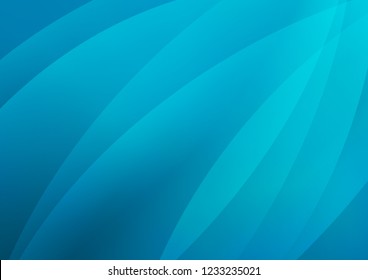 Light BLUE vector layout with flat lines. Shining colored illustration with narrow lines. The pattern can be used for busines ad, booklets, leaflets