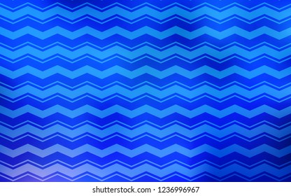 Light BLUE vector layout with flat lines. Blurred decorative design in simple style with lines. Pattern for ads, posters, banners.