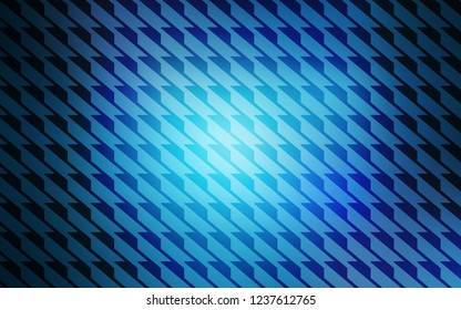 Light BLUE vector layout with flat lines. Blurred decorative design in simple style with lines. Pattern for ads, posters, banners.
