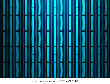 Light BLUE vector layout with flat lines. Lines on blurred abstract background with gradient. The template can be used as a background.