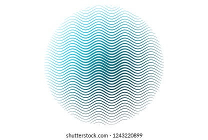 Light BLUE vector layout with flat lines. Lines on blurred abstract background with gradient. Best design for your ad, poster, banner.