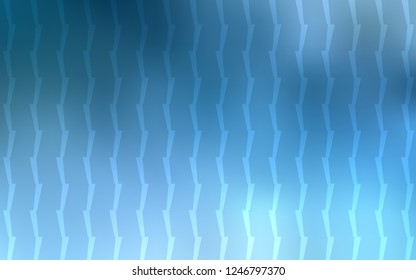 Light BLUE vector layout with flat lines. Decorative shining illustration with lines on abstract template. Pattern for your busines websites.