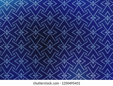 Light BLUE vector layout with flat lines. Glitter abstract illustration with colored sticks. Smart design for your business advert.