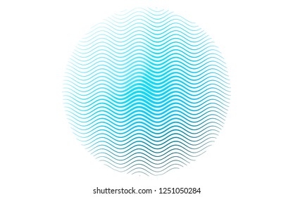 Light BLUE vector layout with flat lines. Blurred decorative design in simple style with lines. Pattern for websites, landing pages.