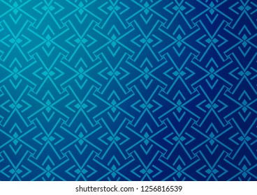 Light BLUE vector layout with flat lines. Lines on blurred abstract background with gradient. Best design for your ad, poster, banner.