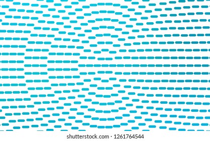 Light BLUE vector layout with flat lines. Modern geometrical abstract illustration with staves. Pattern for business booklets, leaflets.