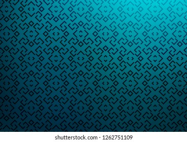 Light BLUE vector layout with flat lines. Blurred decorative design in simple style with lines. Backdrop for TV commercials.