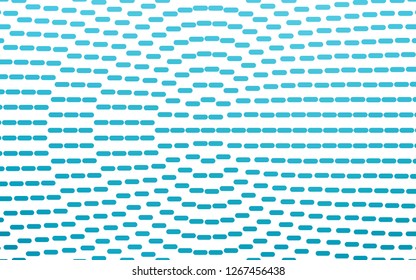 Light BLUE vector layout with flat lines. Modern geometrical abstract illustration with staves. Pattern for business booklets, leaflets.