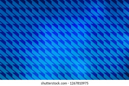 Light BLUE vector layout with flat lines. Modern geometrical abstract illustration with Lines. Template for your beautiful backgrounds.