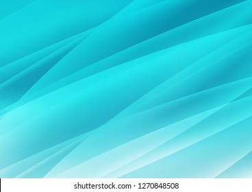 Light BLUE vector layout with flat lines. Modern geometrical abstract illustration with staves. Smart design for your business advert.