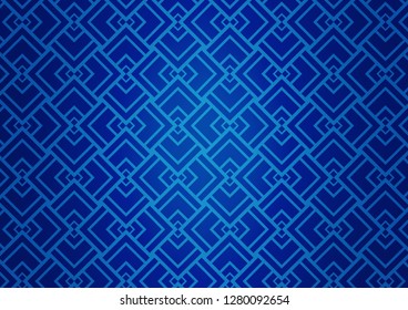 Light BLUE vector layout with flat lines. Lines on blurred abstract background with gradient. Pattern for websites, landing pages.