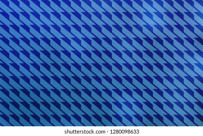 Light BLUE vector layout with flat lines. Blurred decorative design in simple style with lines. Pattern for ads, posters, banners.