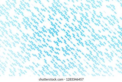 Light BLUE vector layout with flat lines. Shining colored illustration with narrow lines. Smart design for your business advert.