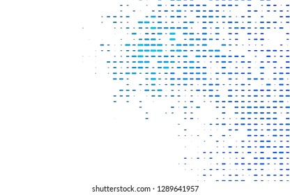 Light BLUE vector layout with flat lines. Shining colored illustration with narrow lines. Smart design for your business advert.