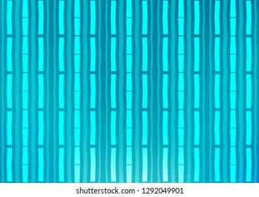Light BLUE vector layout with flat lines. Modern geometrical abstract illustration with staves. The pattern can be used for websites.