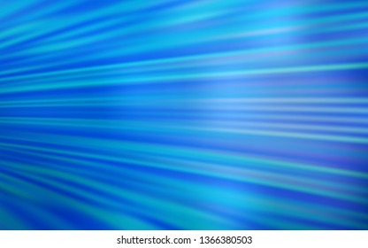 Light BLUE vector layout with flat lines. Colorful shining illustration with lines on abstract template. Smart design for your business advert.