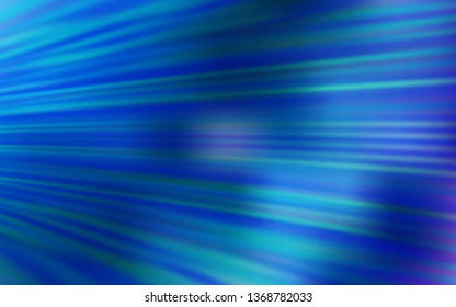 Light BLUE vector layout with flat lines. Colorful shining illustration with lines on abstract template. Best design for your ad, poster, banner.