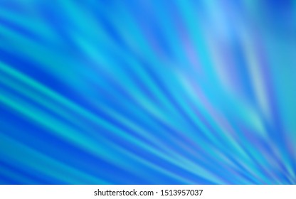 Light BLUE vector layout with flat lines. Blurred decorative design in simple style with lines. Template for your beautiful backgrounds.