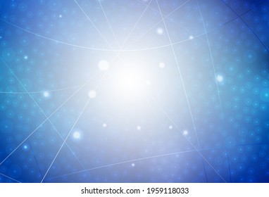 Light BLUE vector layout with flat lines. Blurred decorative design in simple style with lines. Best design for your ad, poster, banner.