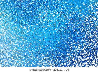 Light BLUE vector layout with flat lines. Modern geometrical abstract illustration with Lines. Smart design for your business advert.