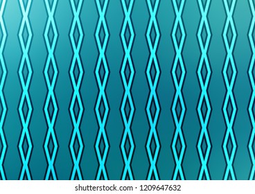 Light BLUE vector layout with lines, rectangle. Modern geometric abstract illustration with lines, squares. Pattern for websites, landing pages.
