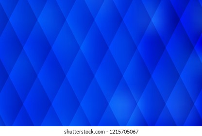 Light BLUE vector layout with lines, rectangles. Glitter abstract illustration with rectangular shapes. The template can be used as a background.