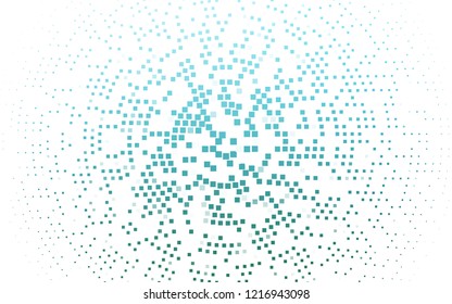 Light BLUE vector layout with lines, rectangles. Decorative design in abstract style with rectangles. Pattern can be used for websites.