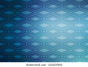Light BLUE vector layout with lines, rectangle. Shining colorful illustration with lines, rectangles. Pattern for websites, landing pages.
