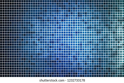 Light BLUE vector layout with lines, rectangles. Decorative design in abstract style with rectangles. Smart design for your business advert.