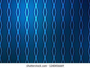 Light BLUE vector layout with lines, rectangle. Modern geometric abstract illustration with lines, squares. Pattern for websites, landing pages.