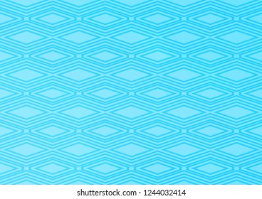 Light BLUE vector layout with lines, rectangle. Glitter abstract illustration with colorful lines, rhombuses. Smart design for your business advert.