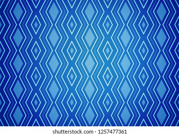 Light BLUE vector layout with lines, rectangle. Shining colorful illustration with lines, rectangles. Pattern for ads, posters, banners.