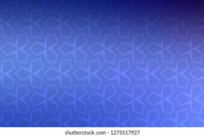 Light BLUE vector layout with lines, rectangles. Modern abstract illustration with colorful rectangles. Smart design for your business advert.