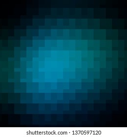 Light BLUE vector layout with lines, rectangles. New abstract illustration with rectangular shapes. Best design for your ad, poster, banner.
