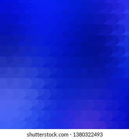 Light BLUE vector layout with lines. Gradient abstract design in simple style with sharp lines. Template for your UI design.