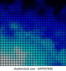 Light BLUE vector layout with lines, rectangles. Colorful illustration with gradient rectangles and squares. Best design for your ad, poster, banner.