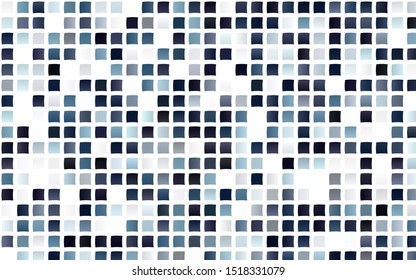 Light BLUE vector layout with lines, rectangles. Modern abstract illustration with colorful rectangles. Modern template for your landing page.
