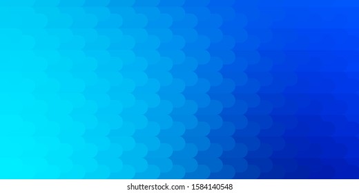 Light BLUE vector layout with lines. Gradient illustration with straight lines in abstract style. Pattern for ads, commercials.