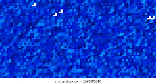 Light BLUE vector layout with lines, rectangles. Abstract gradient illustration with rectangles. Pattern for commercials, ads.