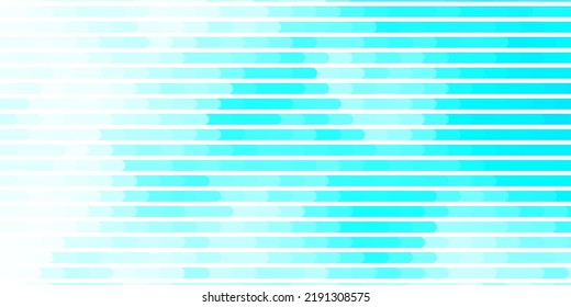 Light BLUE vector layout with lines. Geometric abstract illustration with blurred lines. Pattern for ads, commercials.