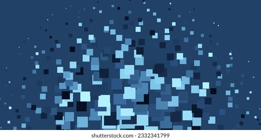 Light BLUE vector layout with lines, rectangles. New abstract illustration with rectangular shapes. Pattern for websites, landing pages.