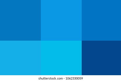 Light BLUE vector layout with set of colors. Illustration with set of spectral palette. Pattern for easy creation of leaflets, banners, booklets.