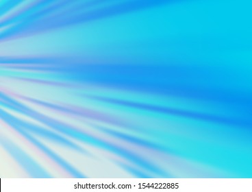 Light BLUE vector layout with wavy lines. Blurred decorative design in simple style with lines. Backdrop for TV commercials.