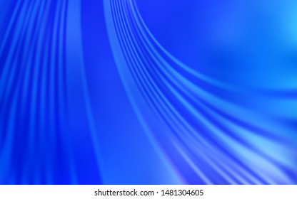 Light BLUE vector layout with wry lines. An elegant bright illustration with gradient. Elegant pattern for a brand book.